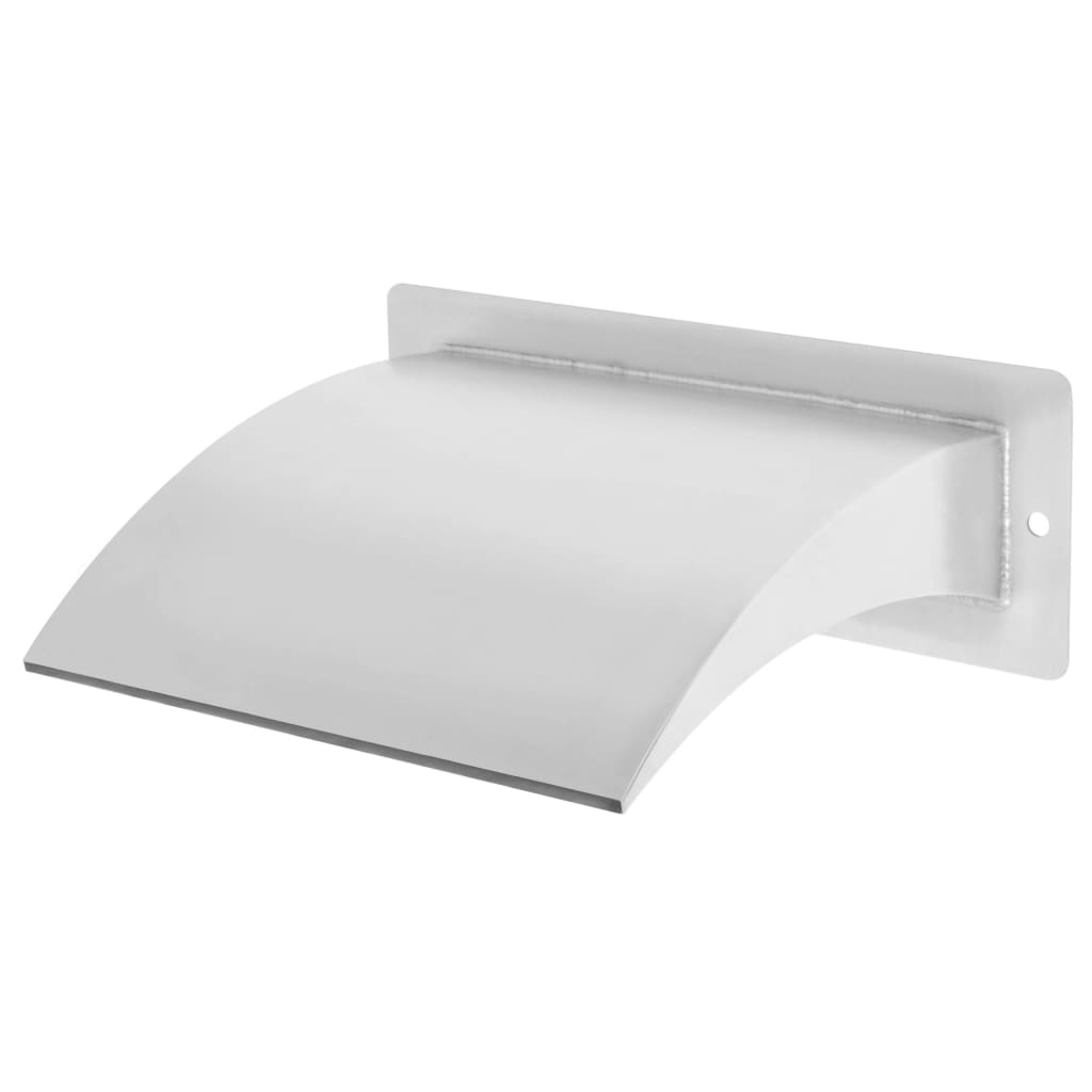Cascade de piscine en acier inoxydable 30x9x26 cm argent
