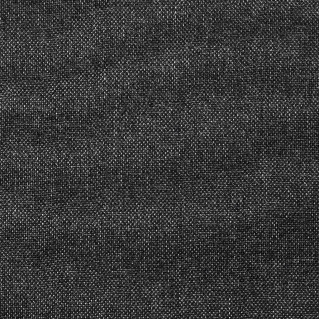 Dining room chairs 2 pcs. Dark gray fabric