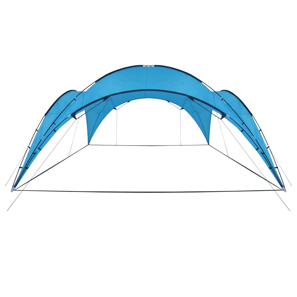 Dome pavilion 450x450x265 cm light blue