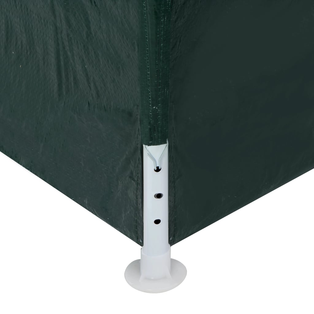Tente de fête 3x9 m verte