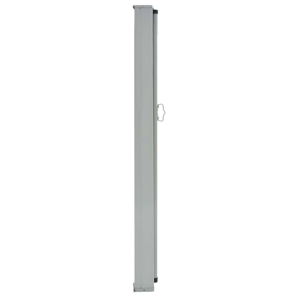 Auvent latéral extensible 140x300 cm noir