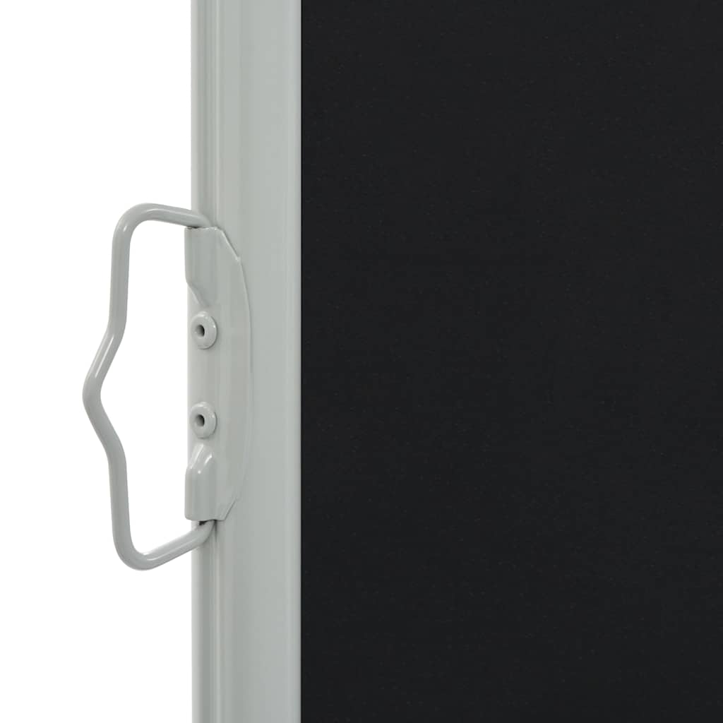 Auvent latéral extensible 140x300 cm noir