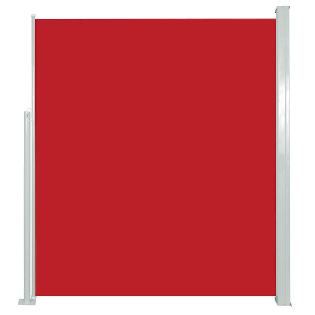 Ausziehbare Seitenmarkise 120x300 cm Rot