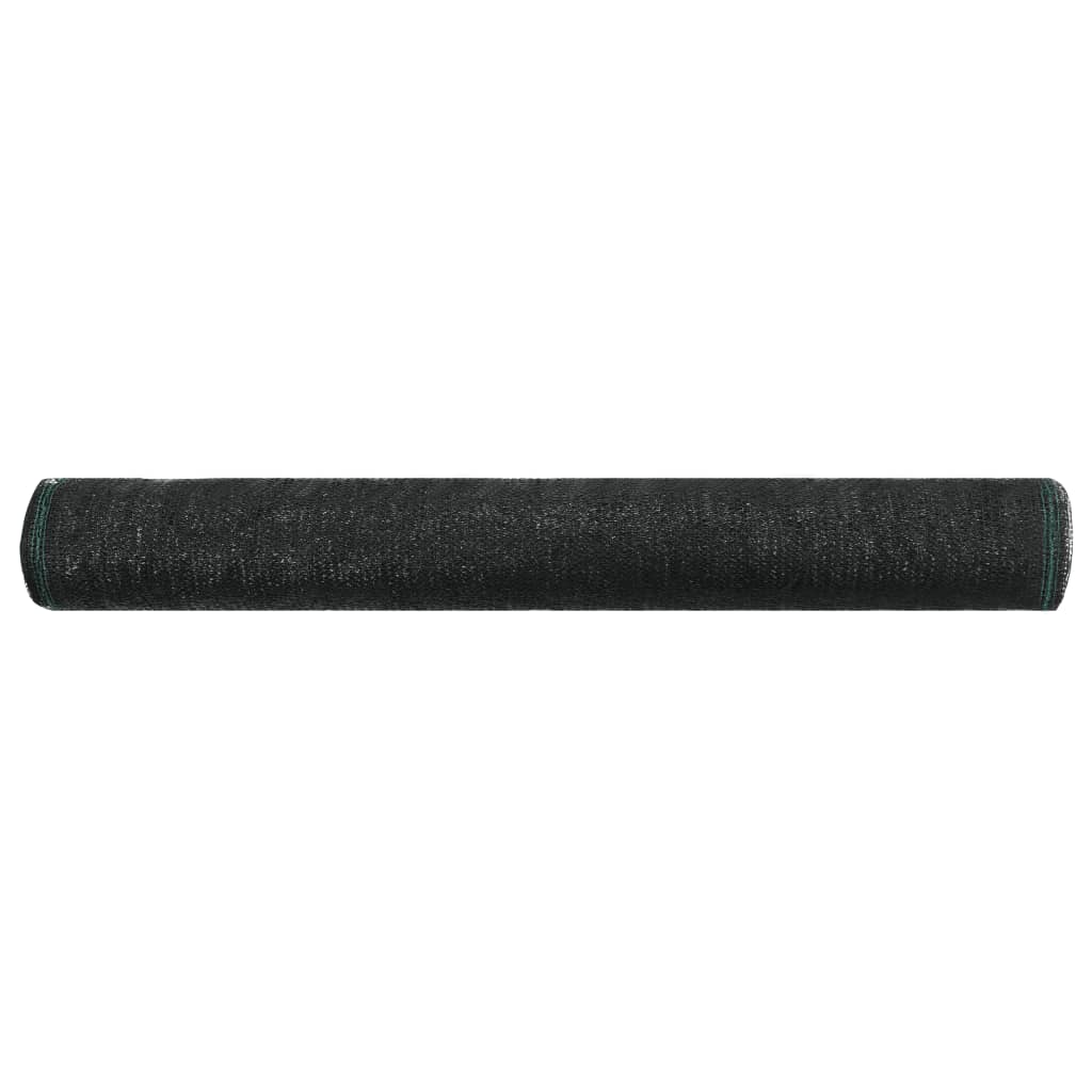 Écran de tennis HDPE 1,2x50 m noir