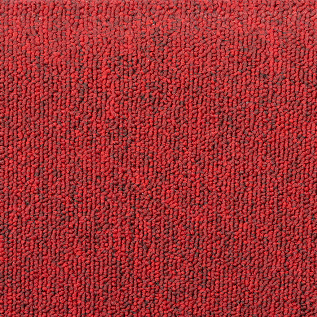 15 pcs. Stair mats Bordeaux red 65 x 24 x 4 cm
