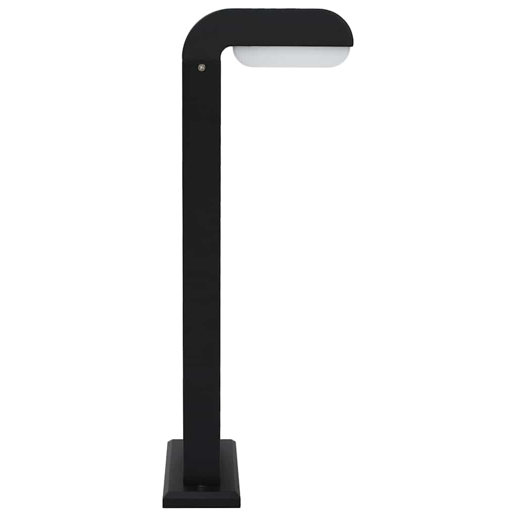 Garden light LED 9 W black oval