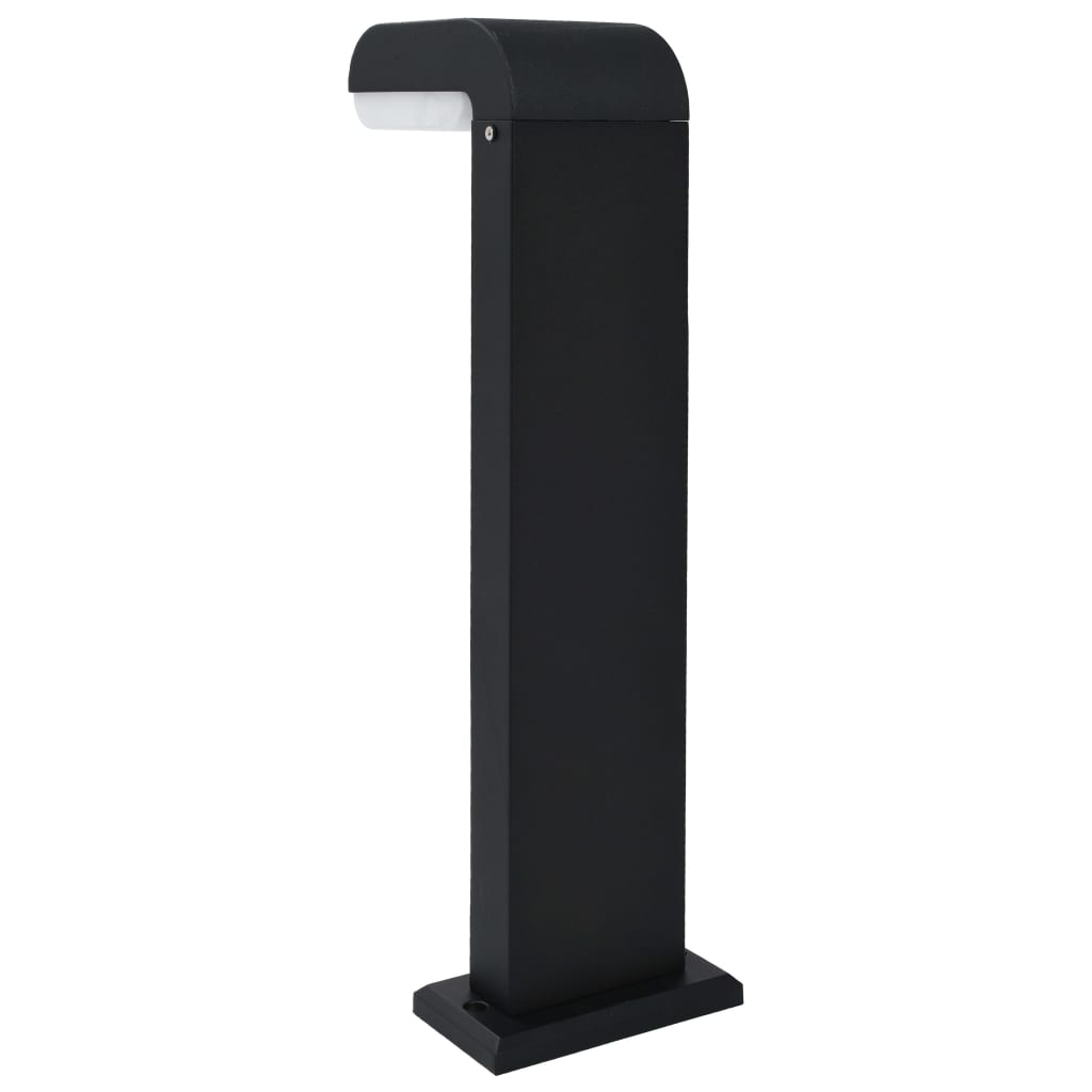 Garden light LED 9 W black oval