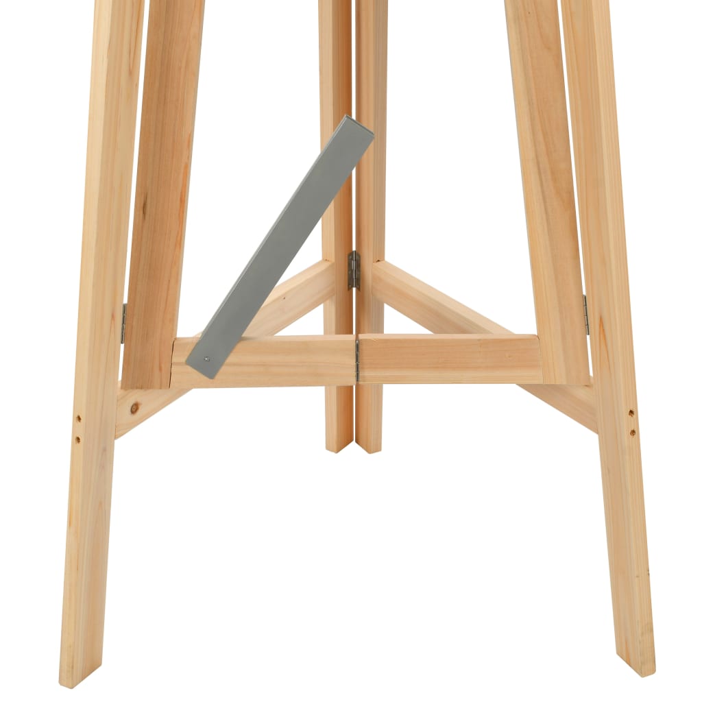 Folding bar table 78 cm fir wood