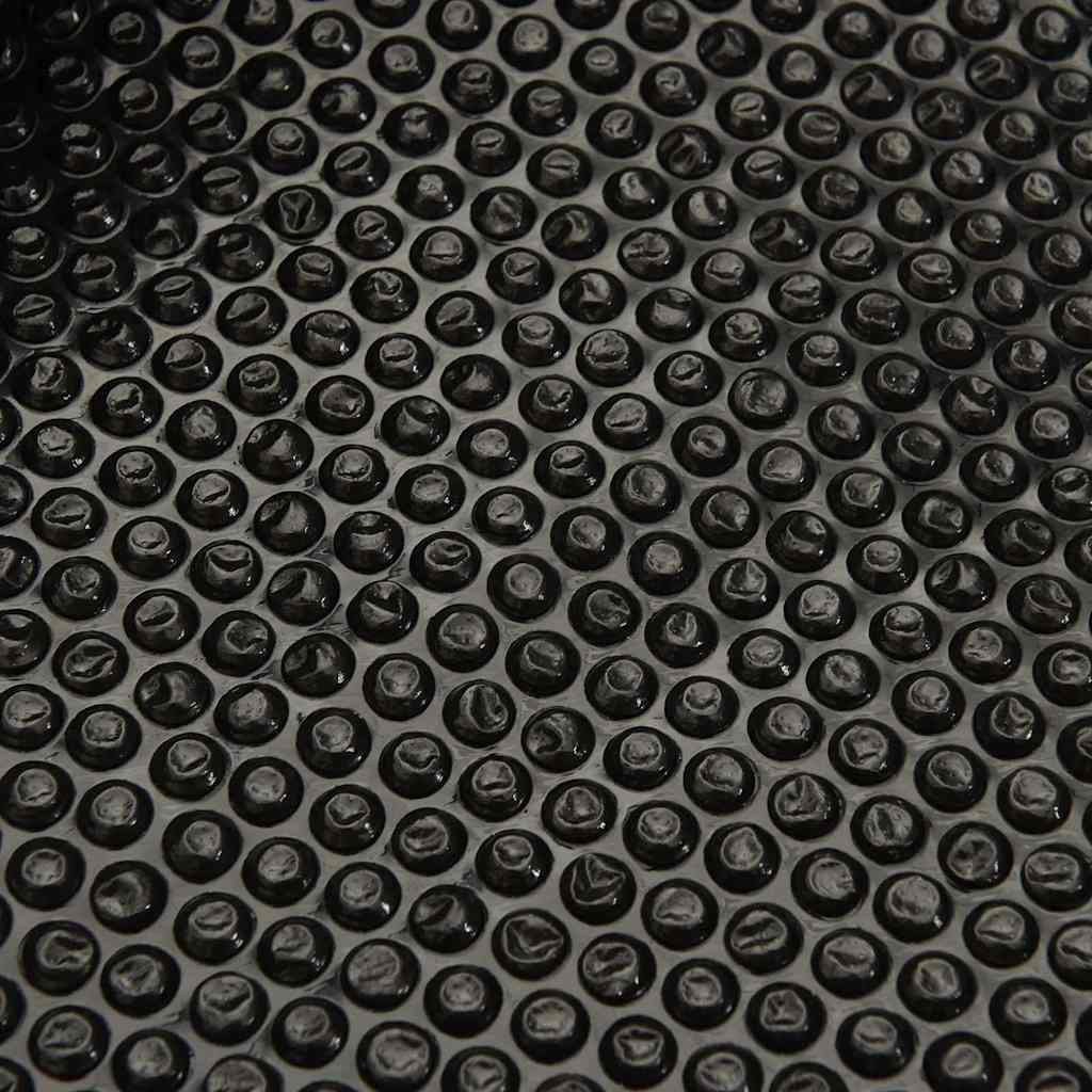 Treibende Pool Solarfolie rechtecking 8 x 5 m Pools, schwarz