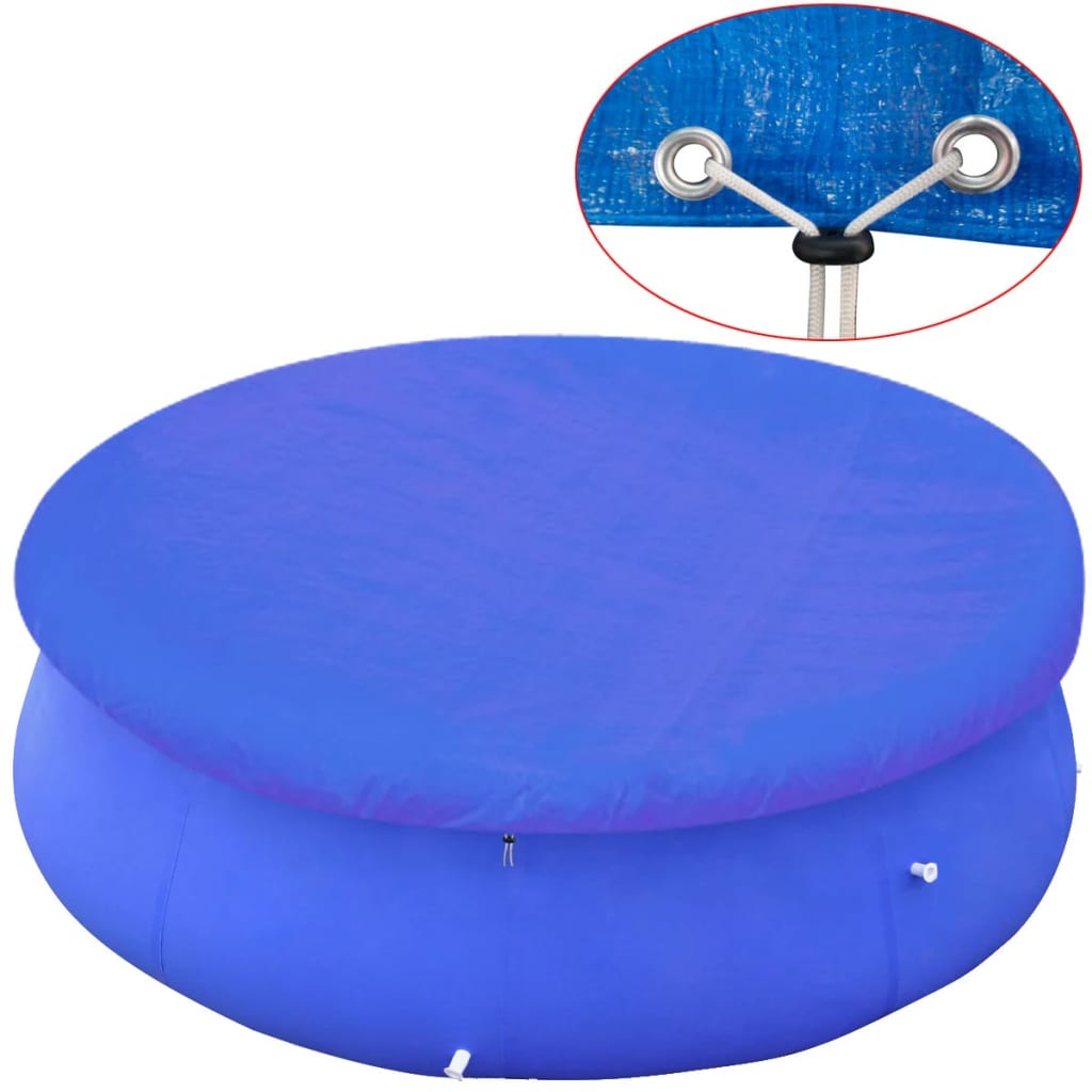 Pool cover for 360-367 cm round above ground pools