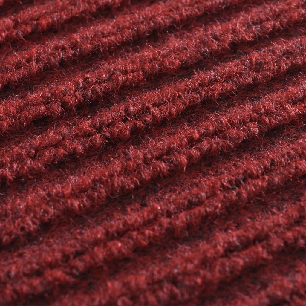 Rote PVC Türmatte 90 x 120 cm