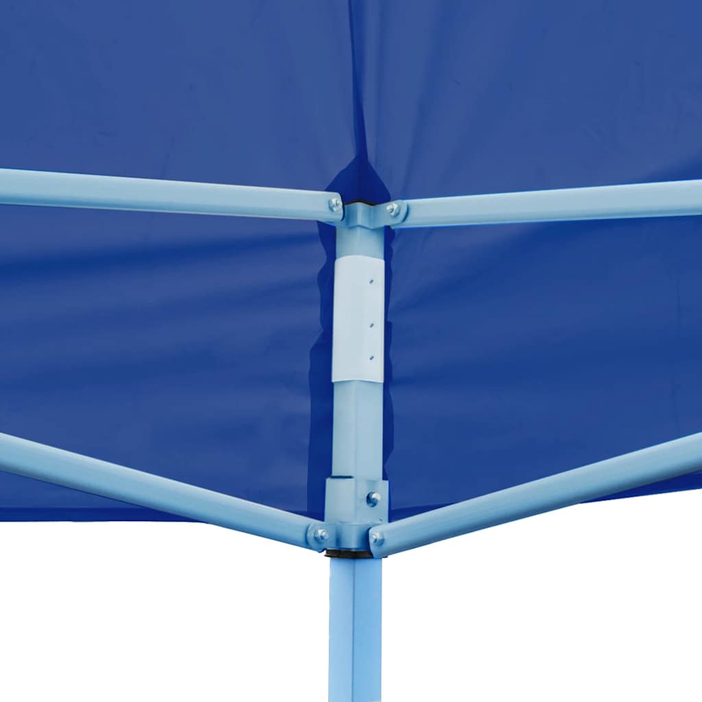 Pop-Up Party Tent Foldable Blue 3×6 m