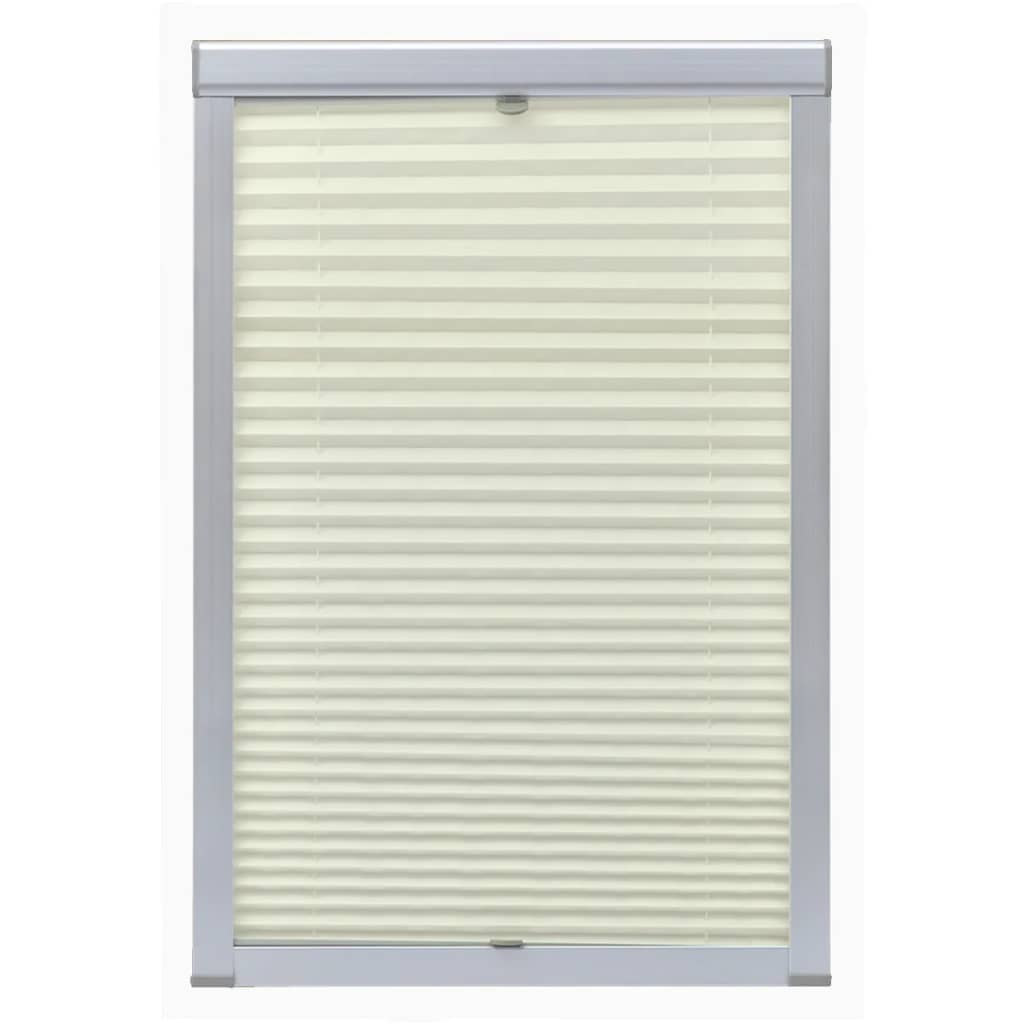 Plissee Faltstore Cremefarben 104