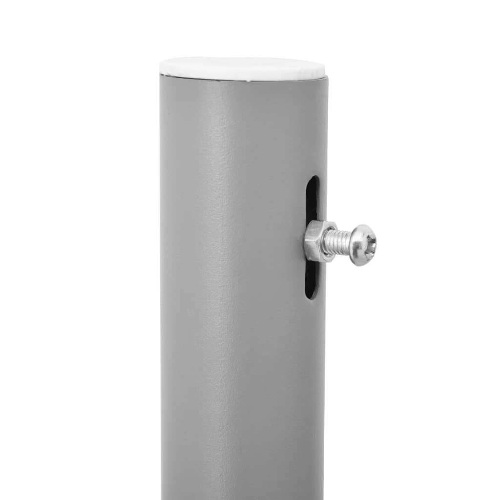 Store latéral extensible 160x600 cm gris