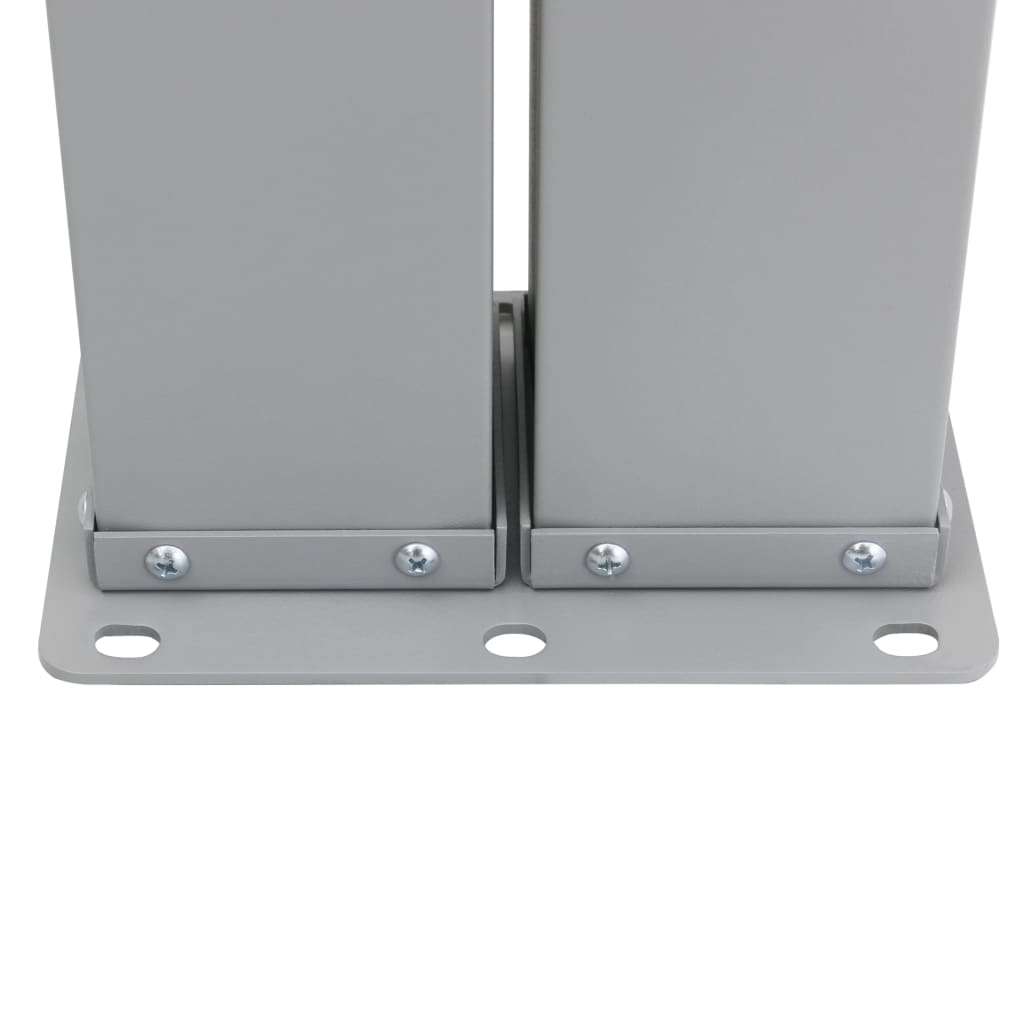 Store latéral extensible 160x600 cm gris