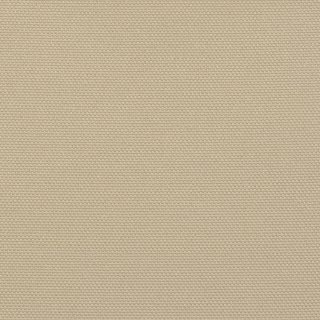 Sun sail Oxford fabric triangular 3.6x3.6x3.6 m beige