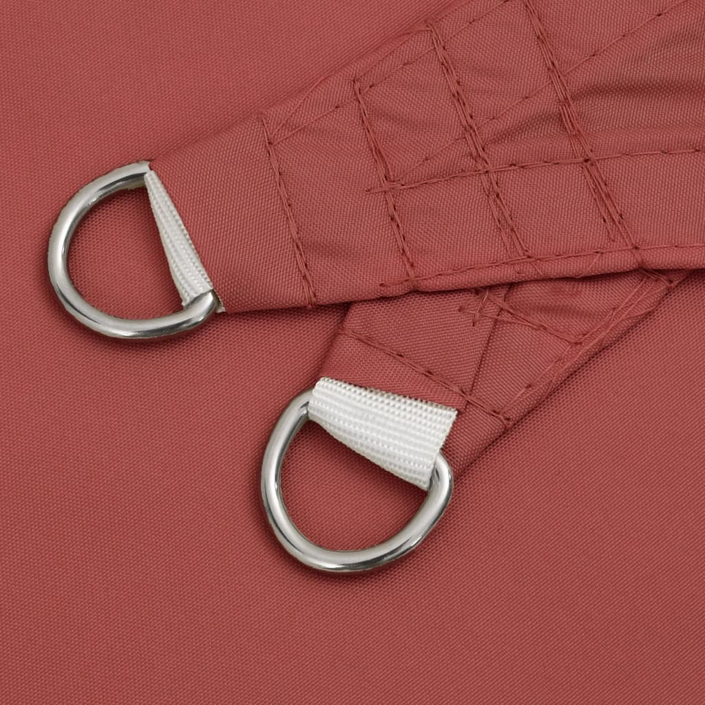 Awning Oxford fabric rectangular 2x4 m terracotta red