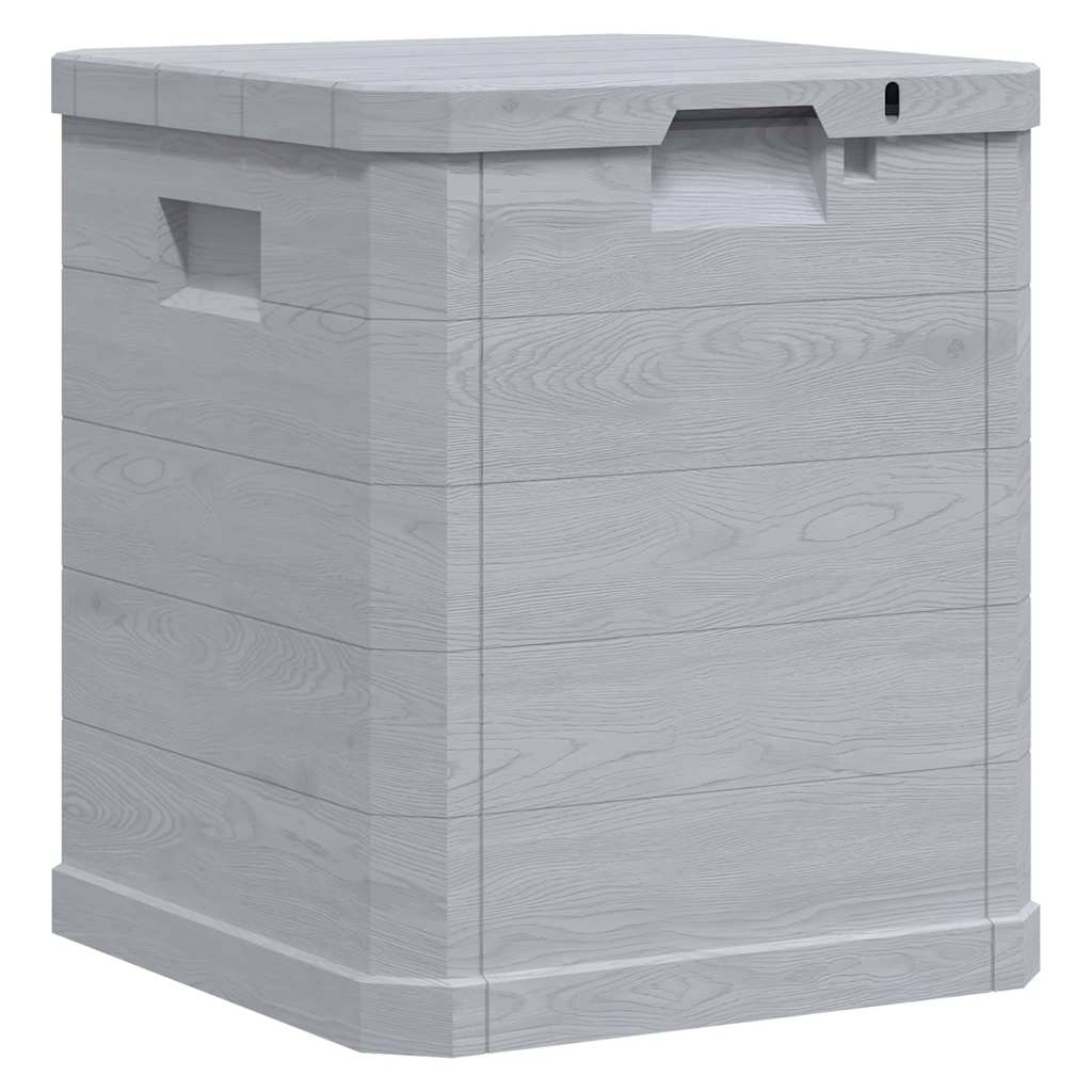Garten-Aufbewahrungsbox 90 L Hellgrau