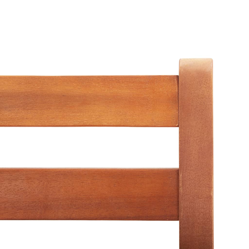 Tabourets de bar 4 pièces en bois d'acacia massif