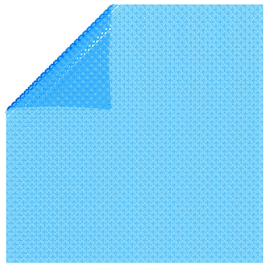 Couverture de piscine bleue 210 cm PE