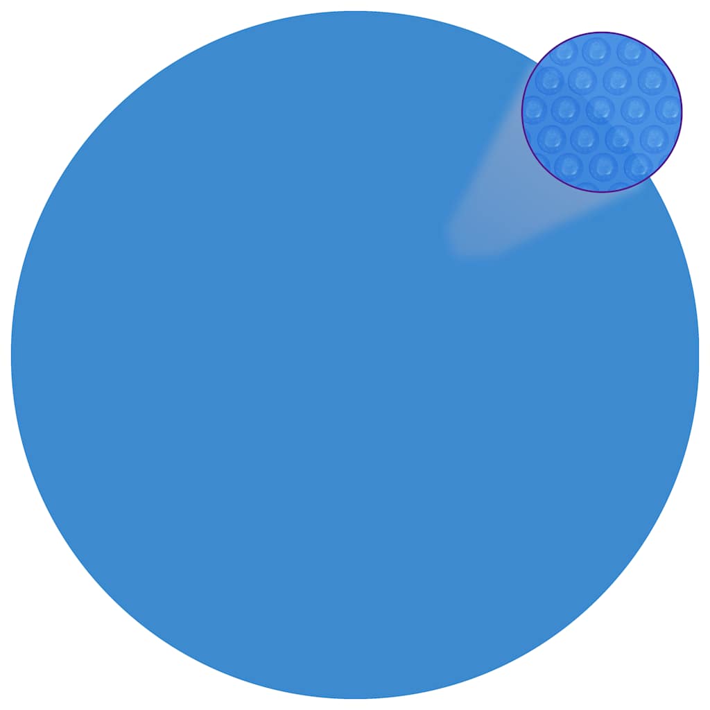 Couverture de piscine bleue 417 cm PE