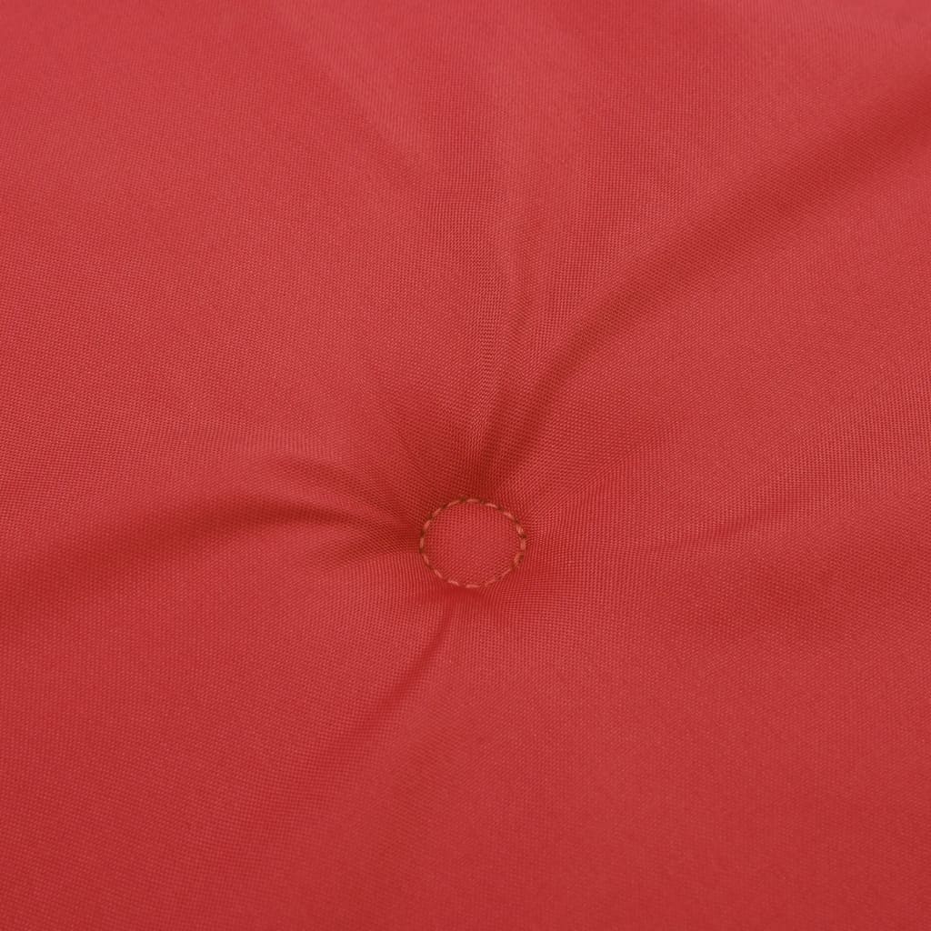 Gartenstuhl-Kissen 2 Stk. Rot 50x50x4 cm Oxford-Gewebe