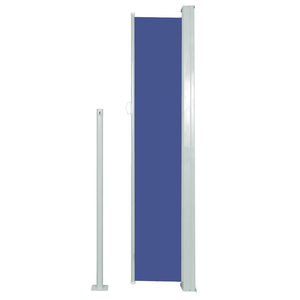 Ausziehbare Seitenmarkise 170×300 cm Blau