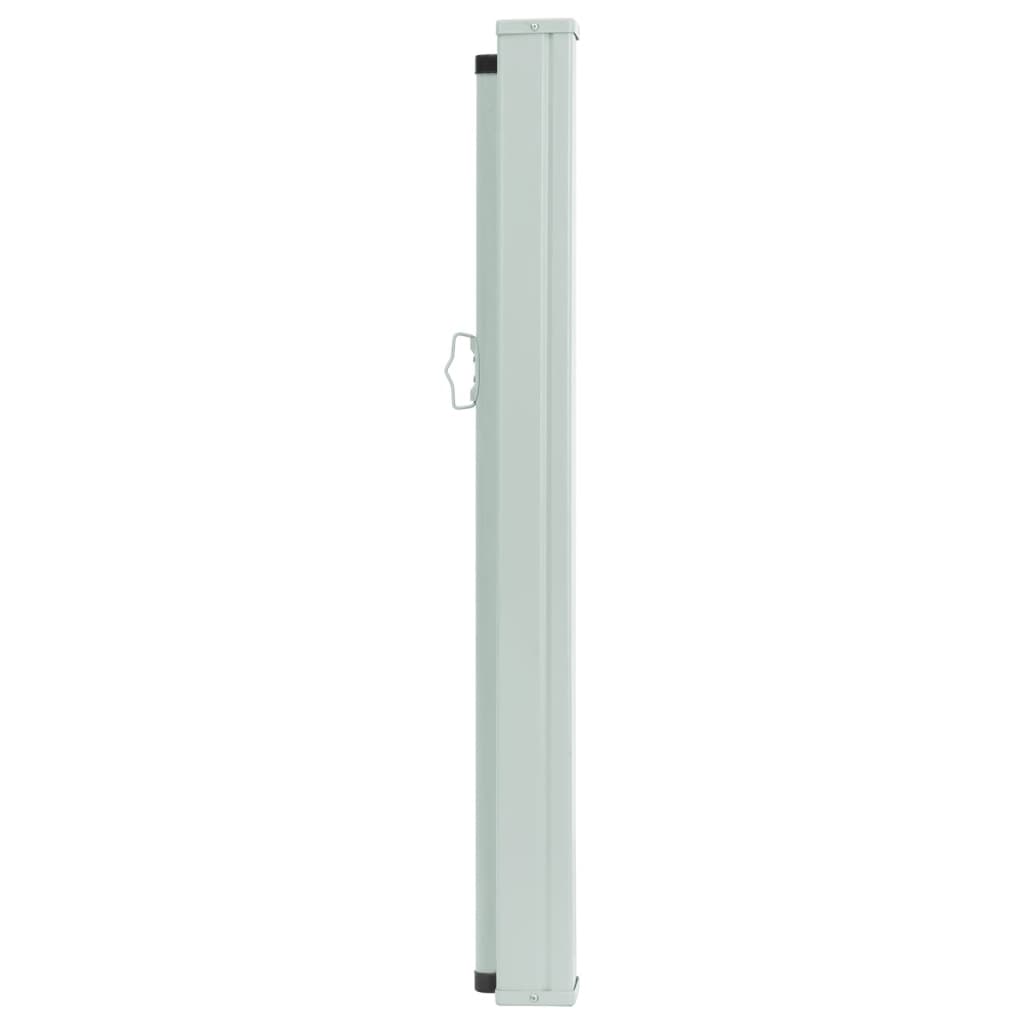 Extendable side awning 100x300 cm red