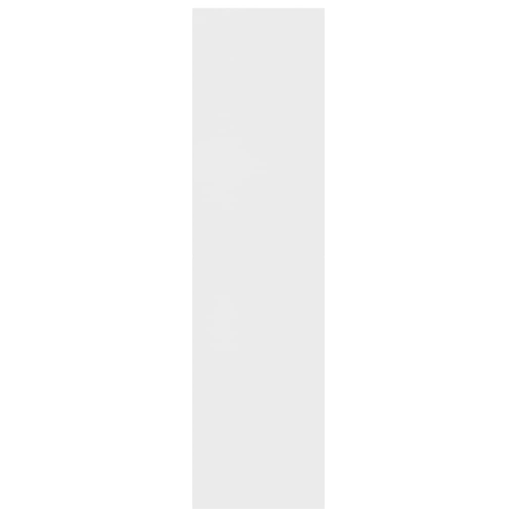 Bookcase/room divider white 155x24x160 cm made of wood