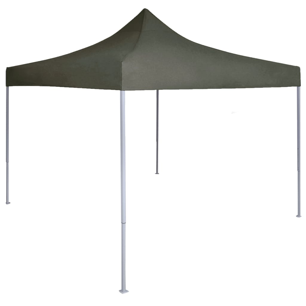Professional foldable party tent 2×2 m steel anthracite