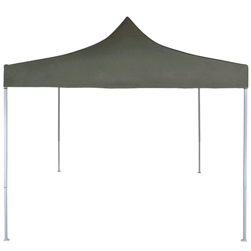 Professional foldable party tent 2×2 m steel anthracite