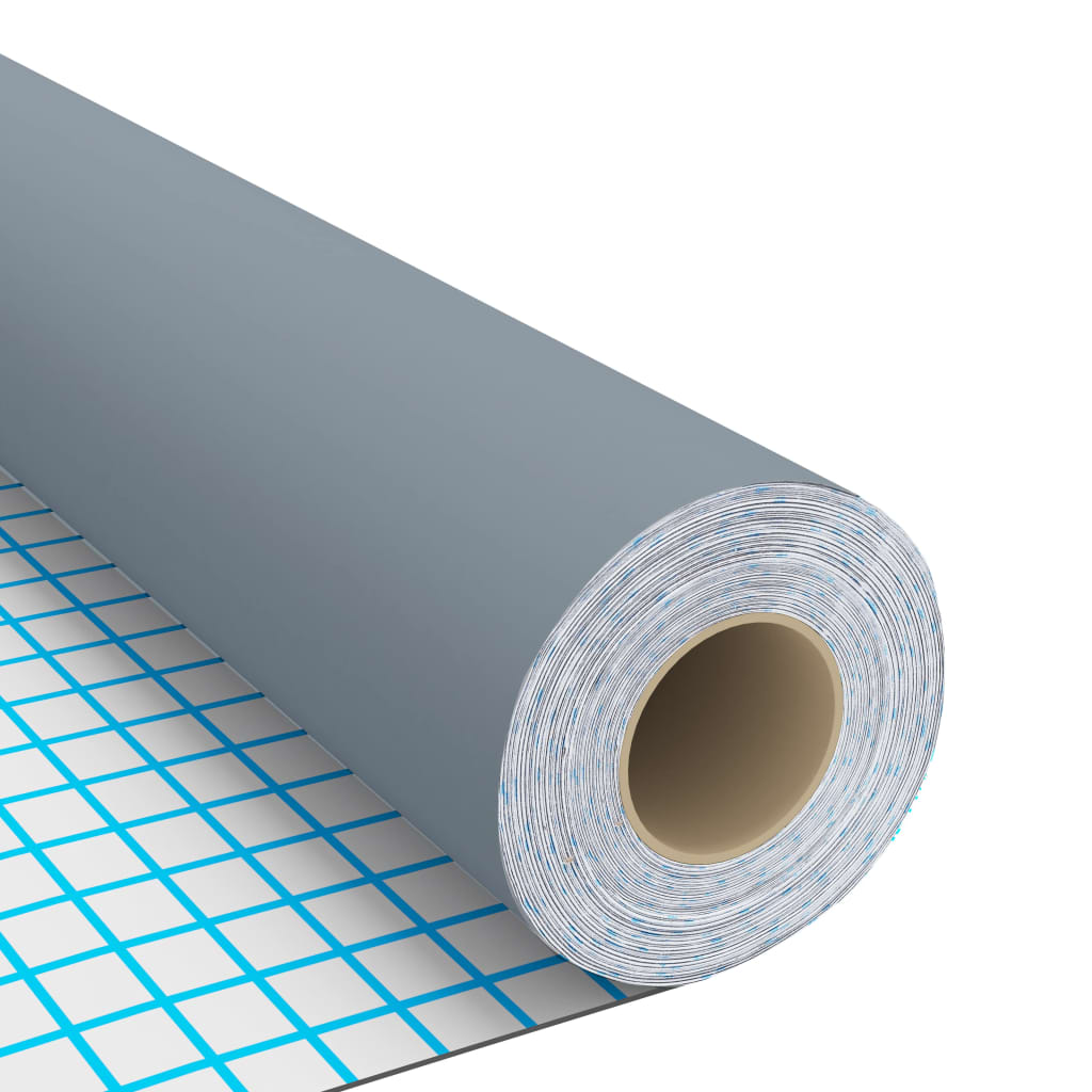 Self-adhesive furniture film grey 500 x 90 cm PVC