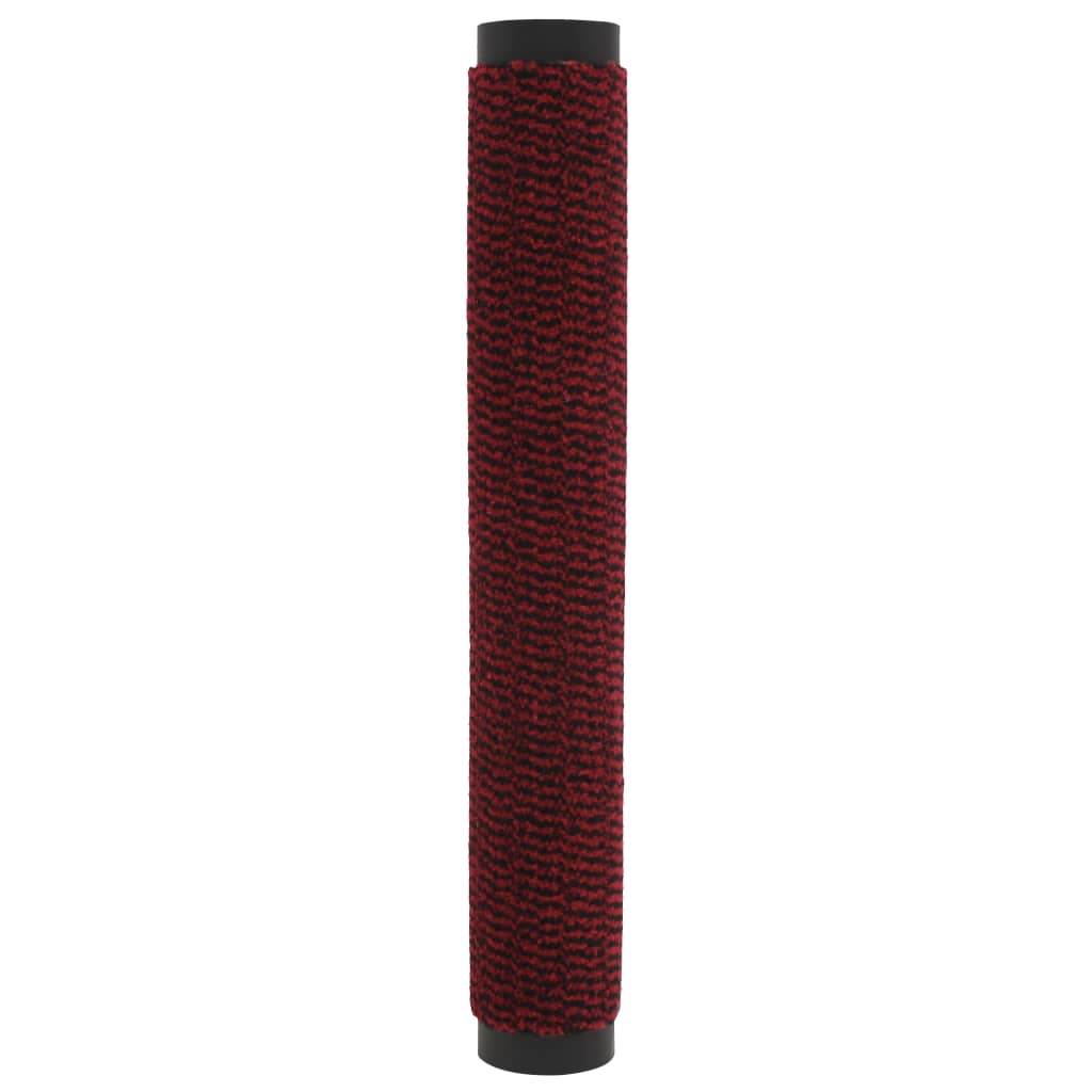 Schmutzfangmatten 2 Stk. Rechteckig Getuftet 40x60 cm Rot