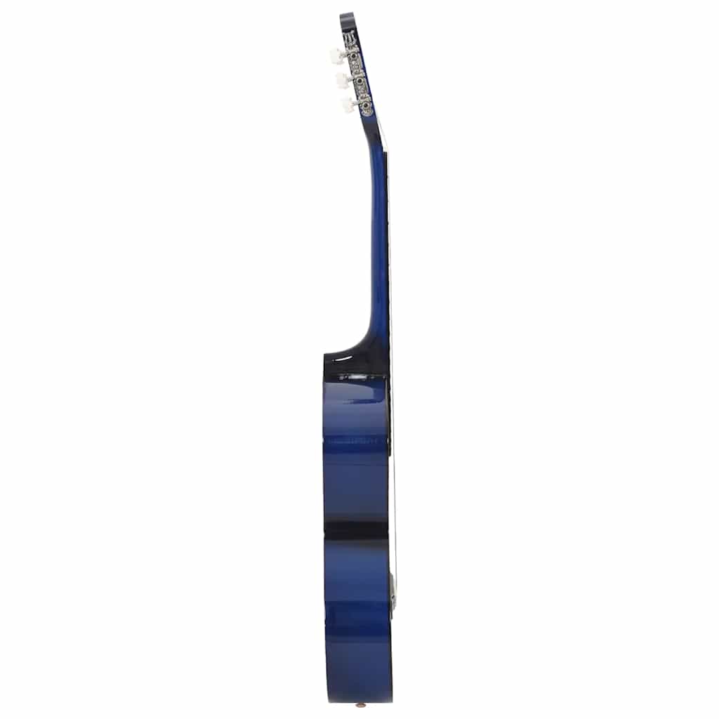 Classical guitar for beginners Blue 4/4 39" basswood