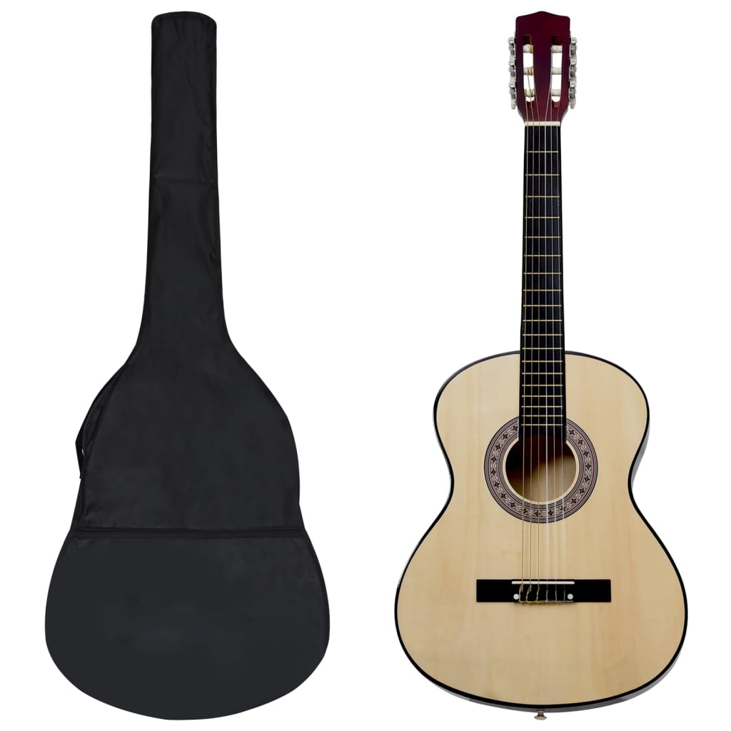 8 pcs. Classical guitar set for children and beginners 3/4 36"