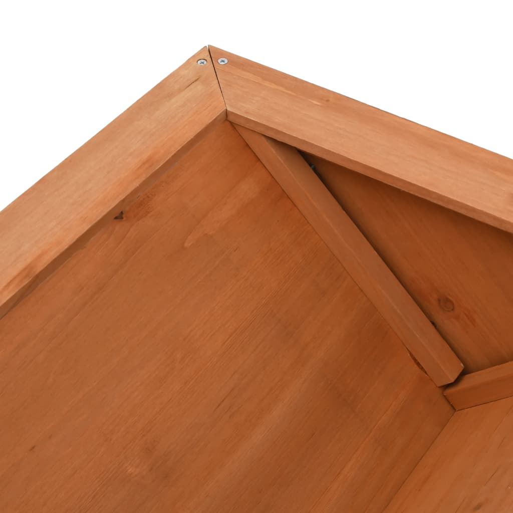 Raised bed 90x55x56 cm fir wood