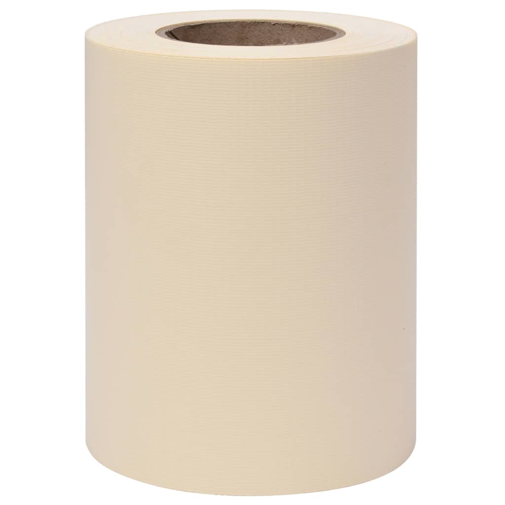 Garten-Sichtschutz PVC 70x0,19 m Creme