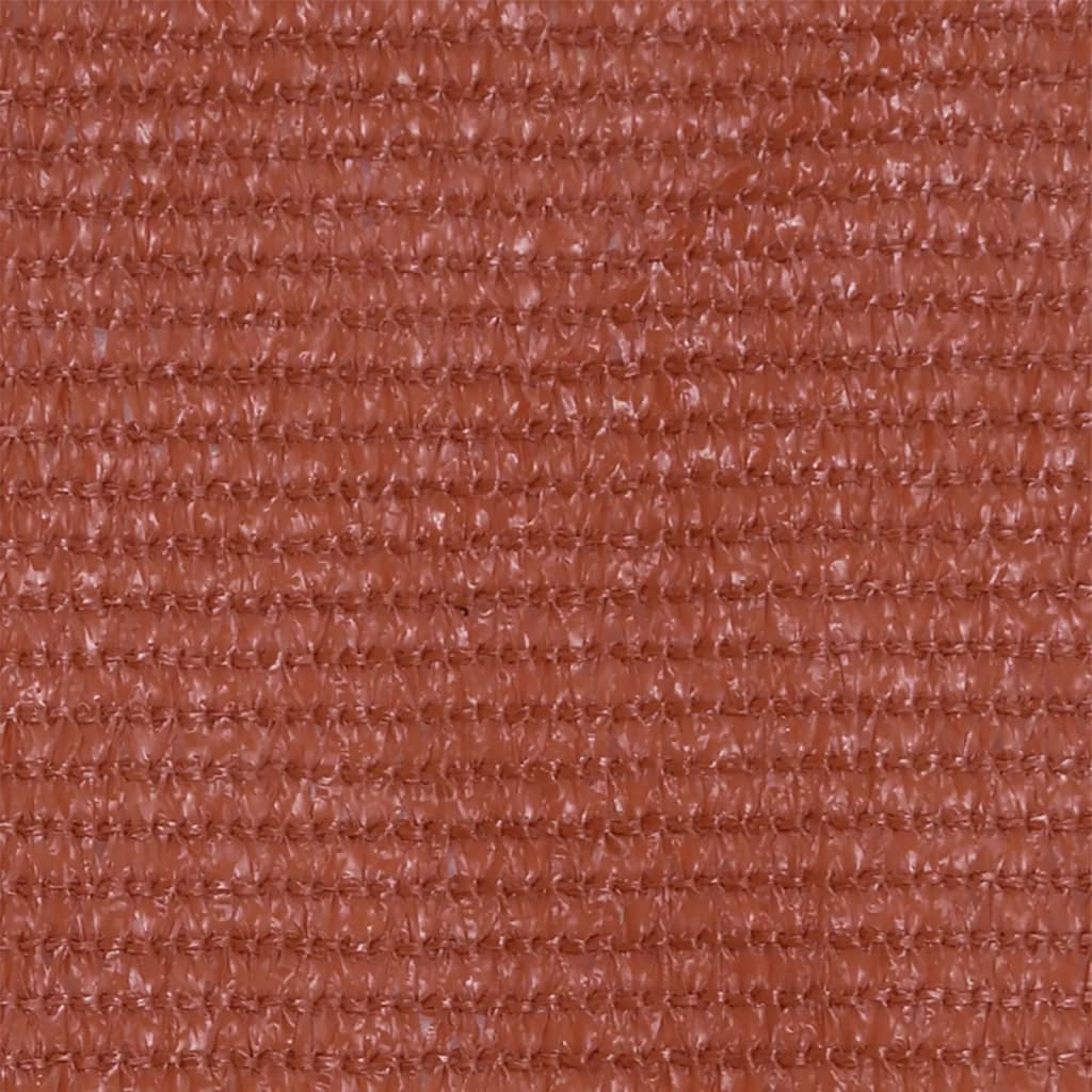 Balkon-Sichtschutz Terracotta-Rot 90x400 cm HDPE