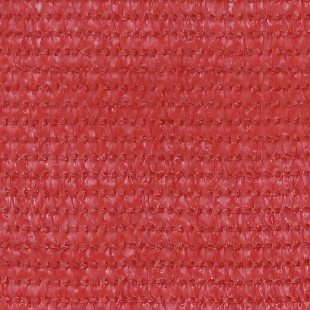 Balkon-Sichtschutz Rot 75x300 cm HDPE