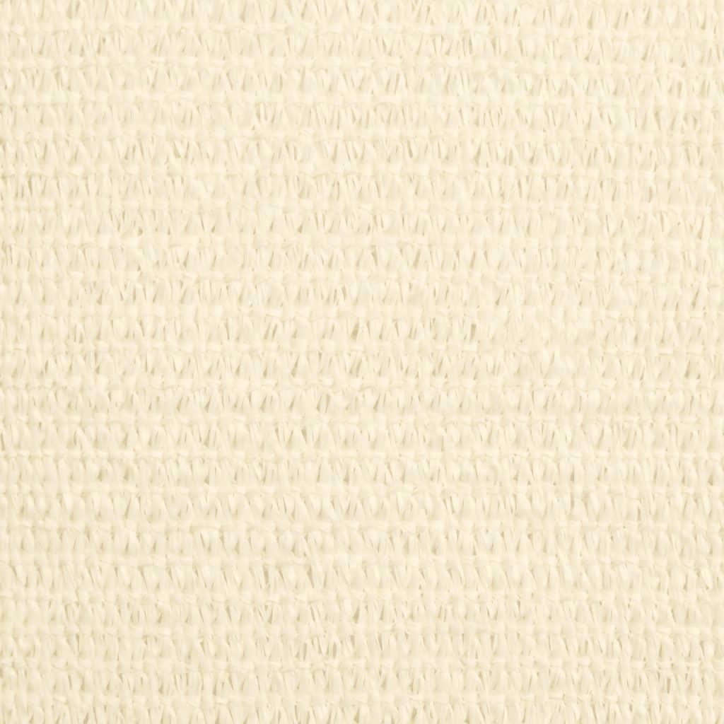 Sonnensegel 160 g/m² Creme 3x5 m HDPE