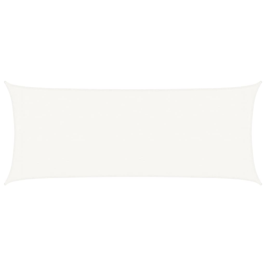 Sonnensegel 160 g/m² Weiß 2x4,5 m HDPE