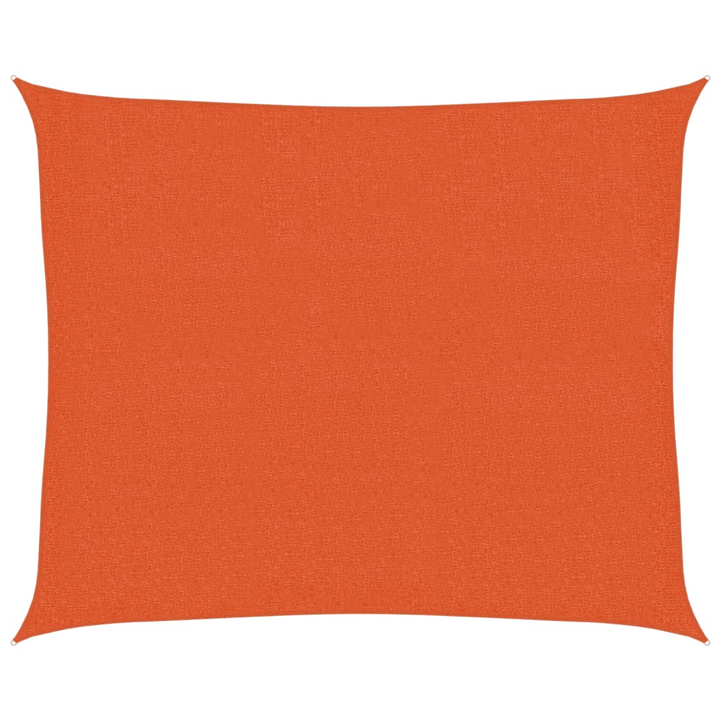 Sonnensegel 160 g/m² Orange 2,5x3 m HDPE