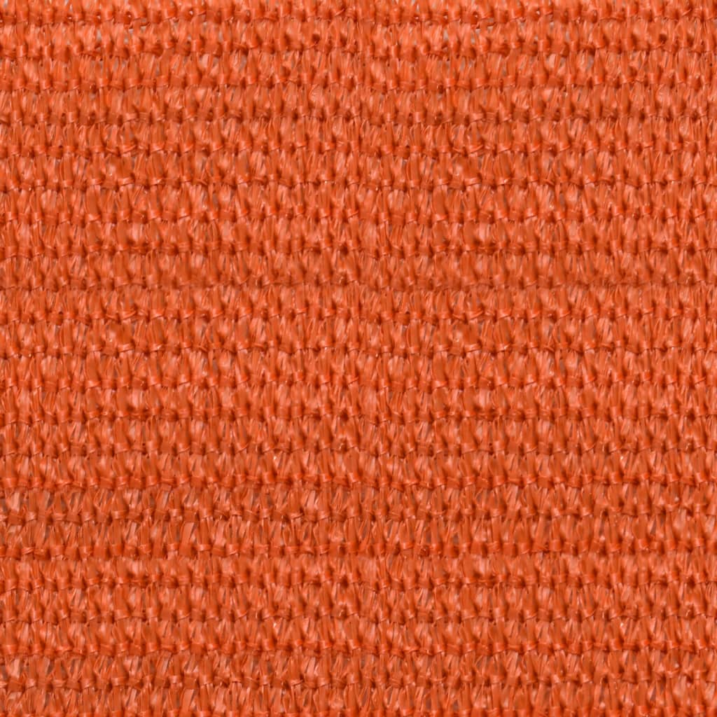 Sonnensegel 160 g/m² Orange 3,5x4,5 m HDPE