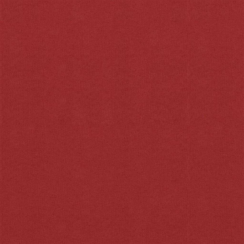 Balcony privacy screen red 120x500 cm Oxford fabric