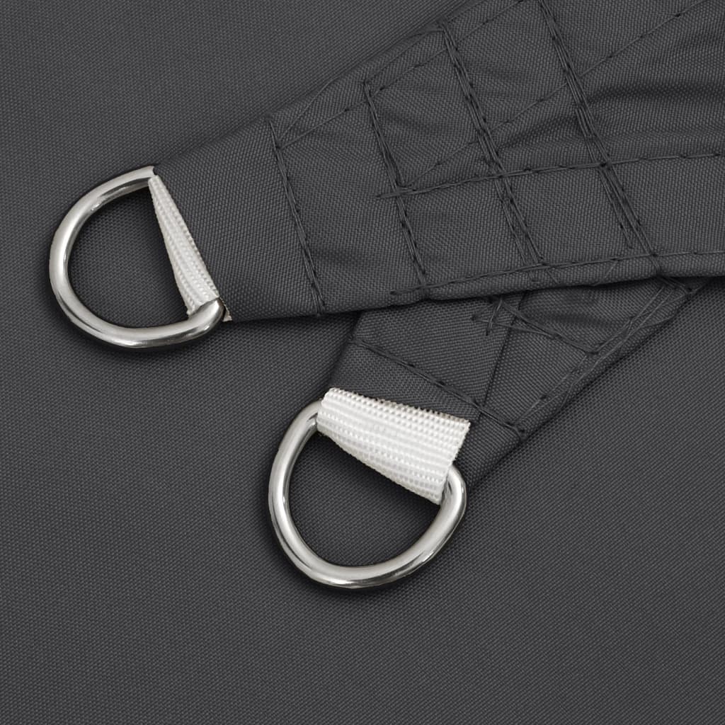 Sun sail Oxford fabric rectangular 2.5x3 m anthracite