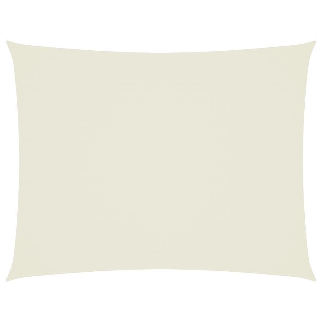 Sun shade Oxford fabric rectangular 3x4 m cream