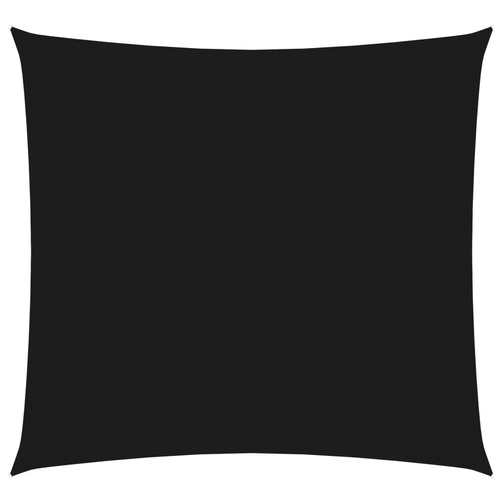 Sonnensegel Oxford-Gewebe Quadratisch 7x7 m Schwarz
