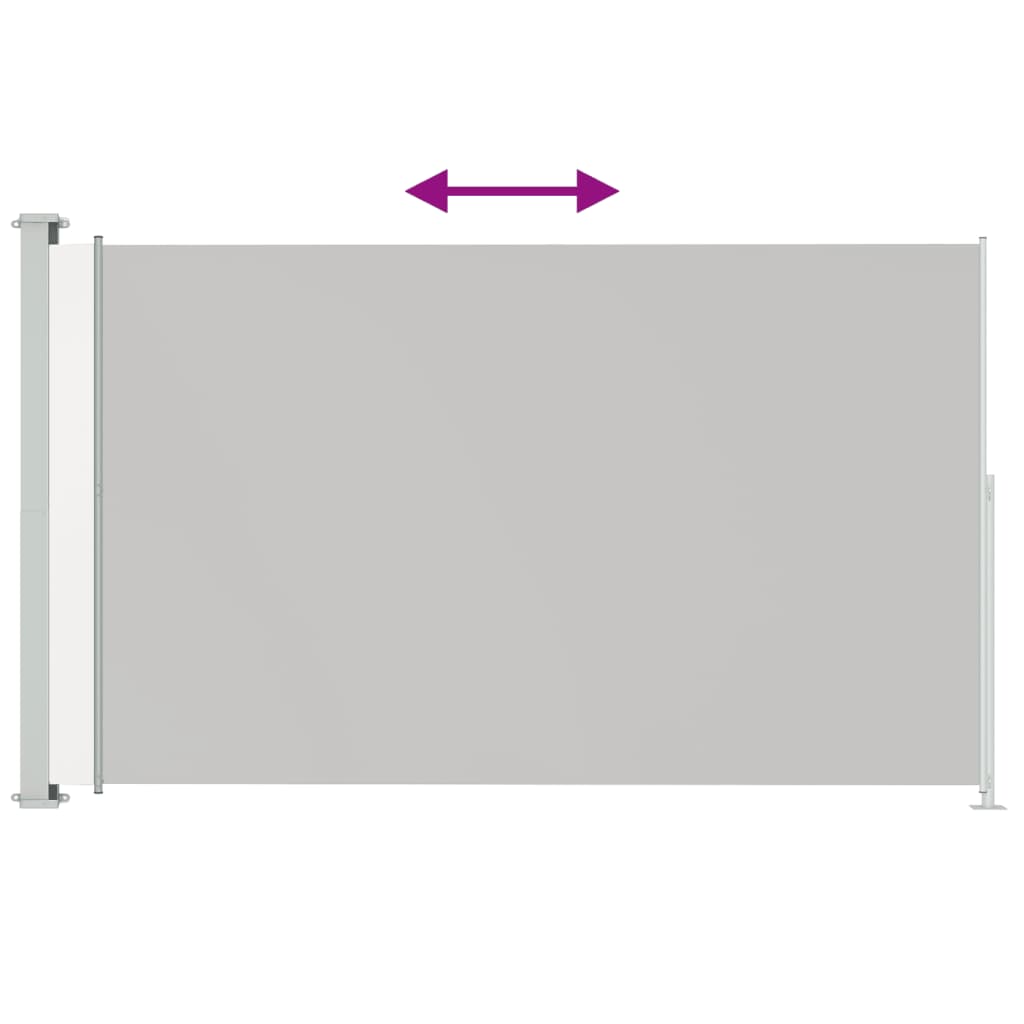 Seitenmarkise Ausziehbar 200x300 cm Creme