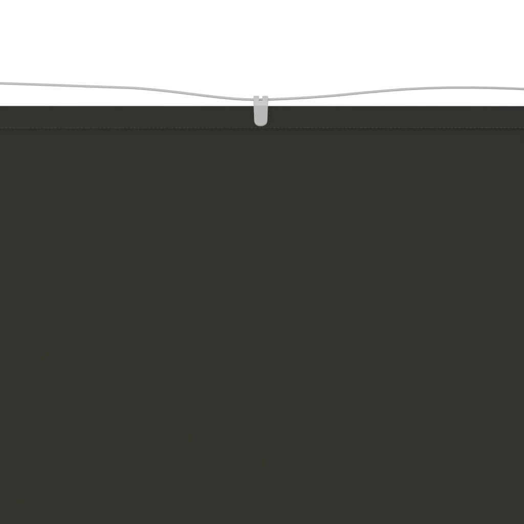 Senkrechtmarkise Anthrazit 100x1200 cm Oxford-Gewebe