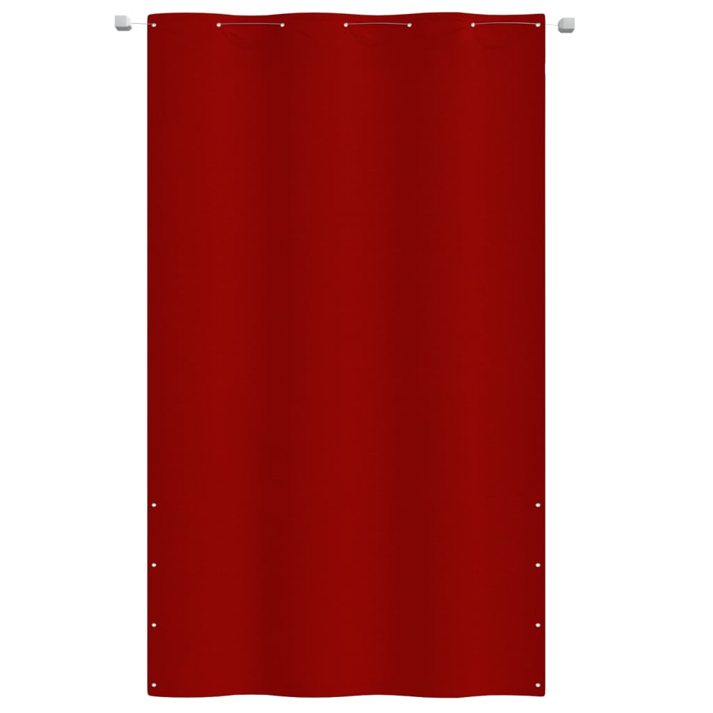 Balcony privacy screen red 140x240 cm Oxford fabric